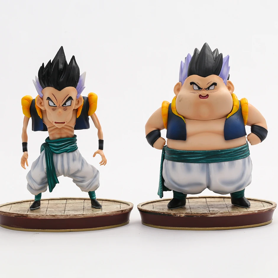 

Dragonball Z Failed Fusions Fat Gotenks and Skinny Gotenk Anime Collection Figure PVC Doll Gift Toy