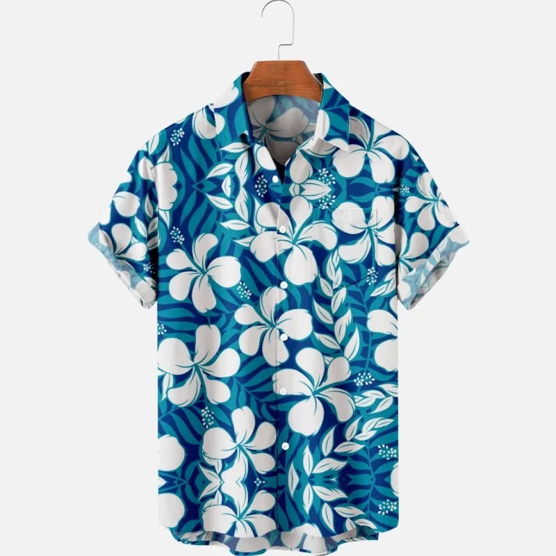 

Рубашка мужская с коротким рукавом, в этническом стиле, 038