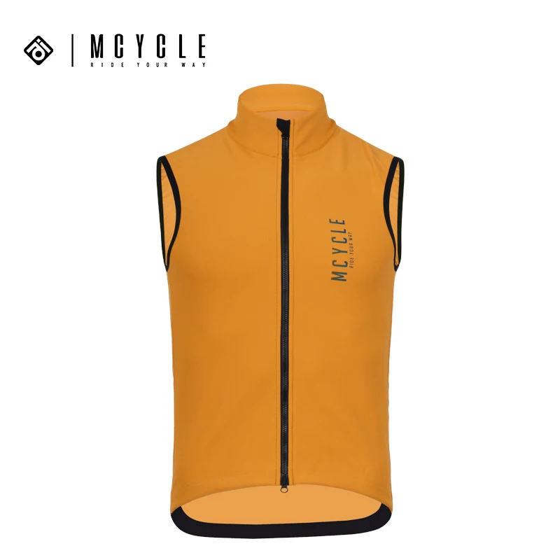 Термальный велосипедный жилет Mcycle флисовый теплый топ однотонный термобелье для