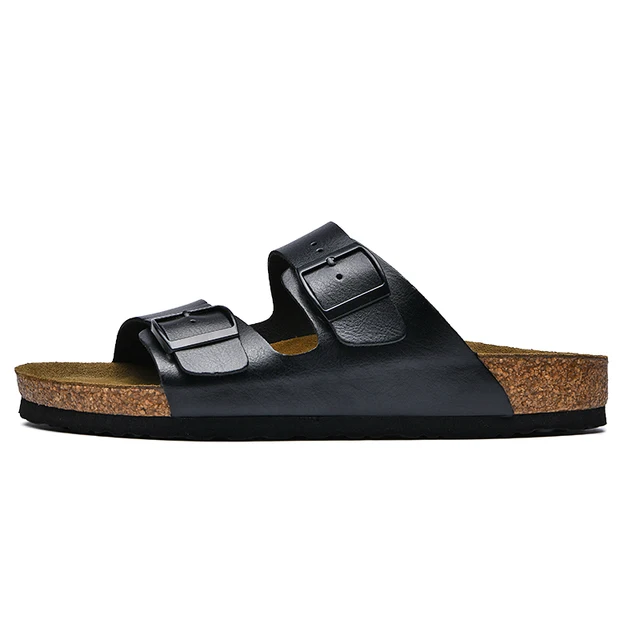 Новое поступление, летние тапочки унисекс Birkenstock, слипоны, дышащие  повседневные сандалии, легкая обувь Birkenstock из пробки, размеры 34-46 -  купить по выгодной цене | AliExpress