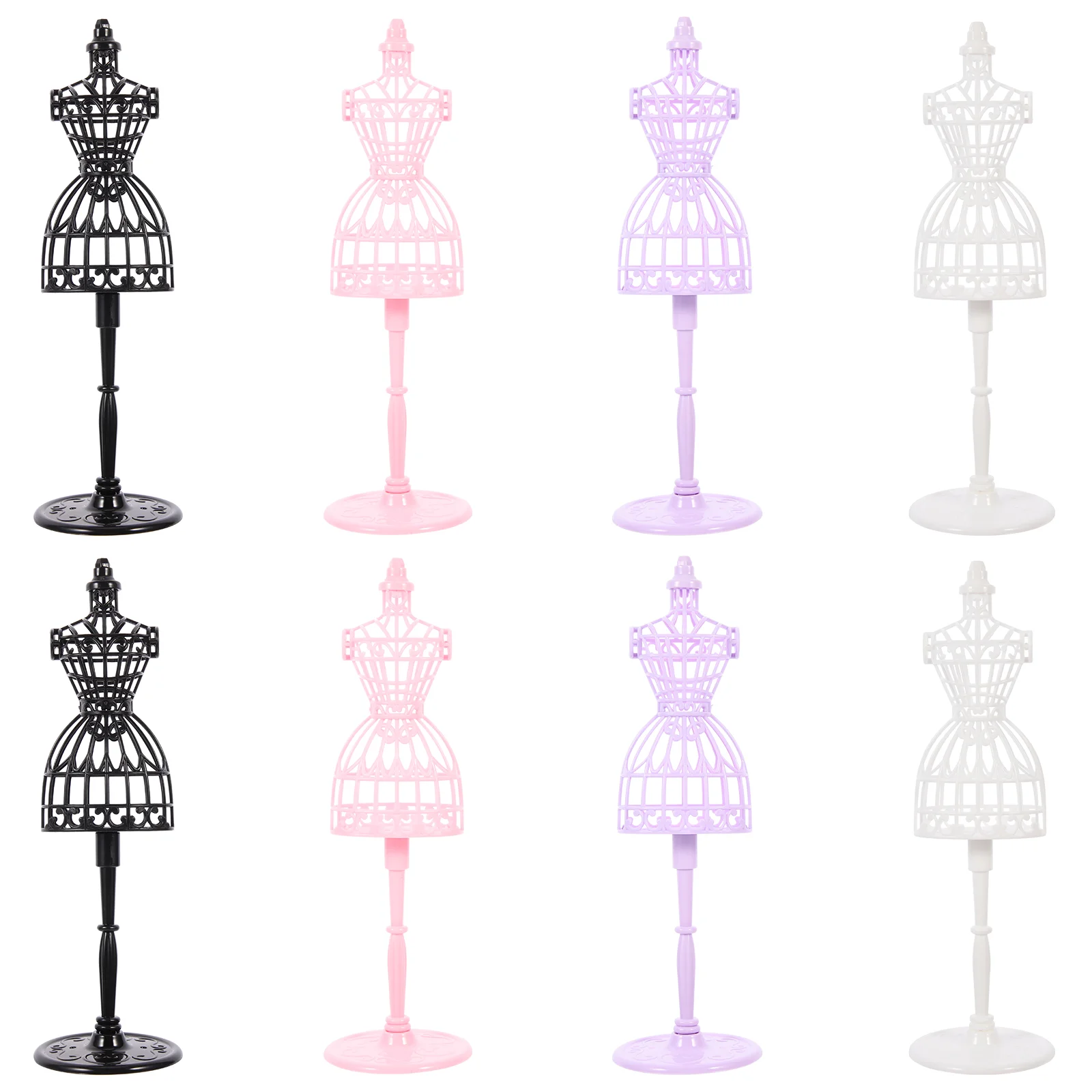 

Dresses Mini Dress Stand Model Mini Clothes Display Form Support Holder Clothing Stands Rack Gown Plastic Sewing Cloth Dresses