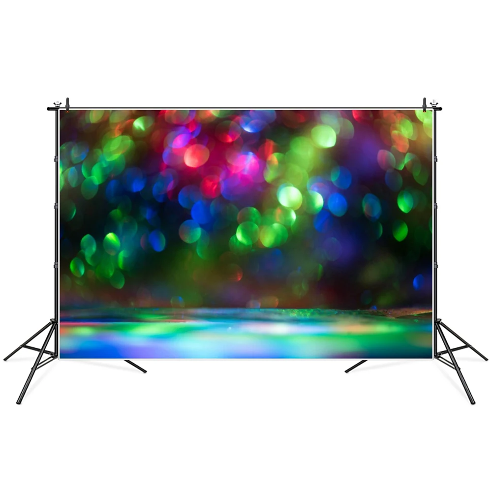 

Gradient Color Light Bokeh Photography Backdrops Custom Baby Party Decoration Studio Photo Booth Photographic Backgrounds Props