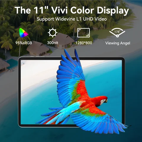 SVITOO 11-дюймовый планшет Android 15
