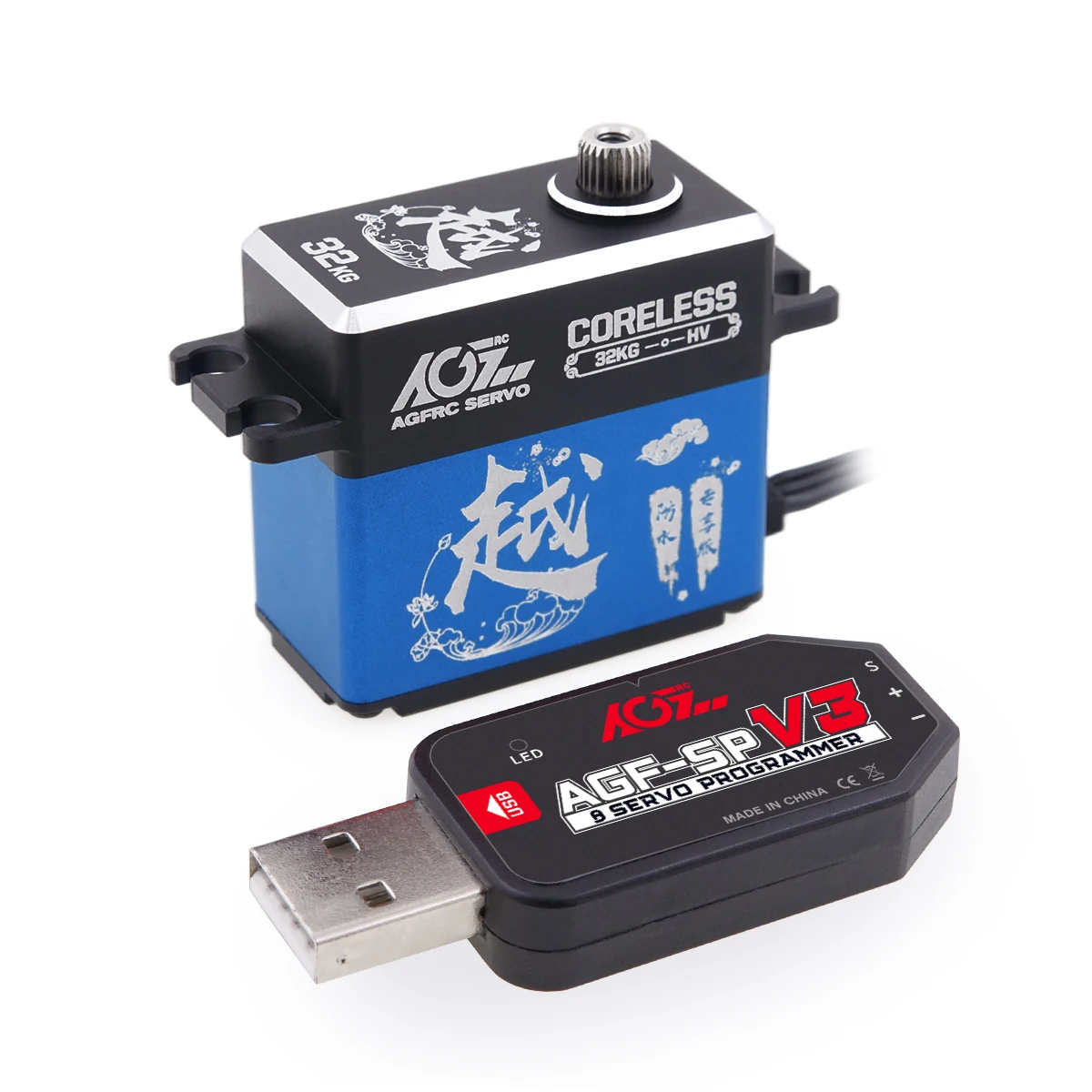 Магнитный Водонепроницаемый программируемый сервопривод AGFRC в китайском стиле