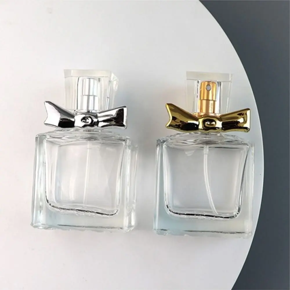 

30ML Luxury Perfume Glass Spray Bottle Portable Clear Cosmetics Alcohol Atomizer High Capacity Empty Bottles Refillable