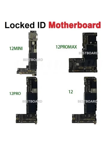 Материнская плата ICloud с блокировкой питания на логической плате, ЖК-тестирование для IPhone 12mini 12Promax 12Pro, обучение ремонту, материнская плата 12