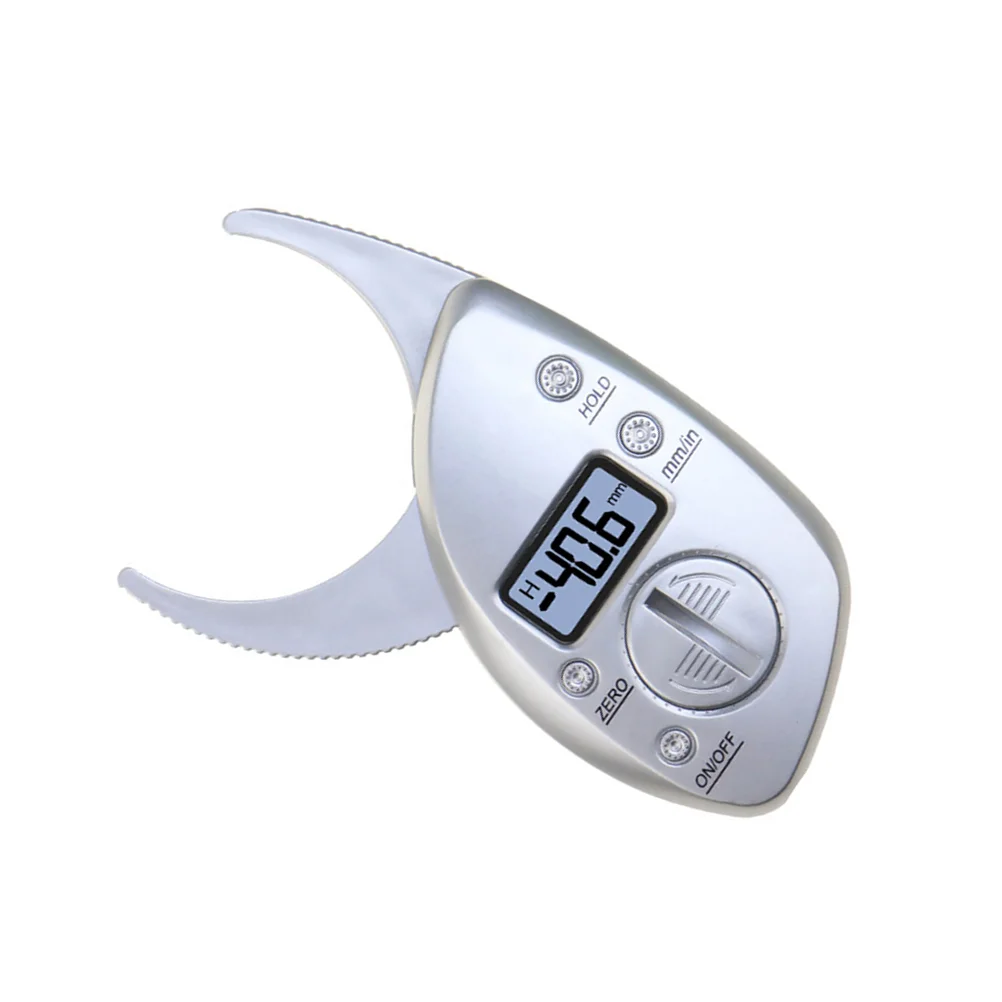 Fat Caliper Body Tester Measuring Measure Measurermeasurement Tape Boday Handheld Skin Skinfold Muscle Analyzer Health