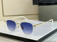 new 2022 luxury brand sunglasses retro oval dual beam mens womens uv protection sunglasses driving womens glasses