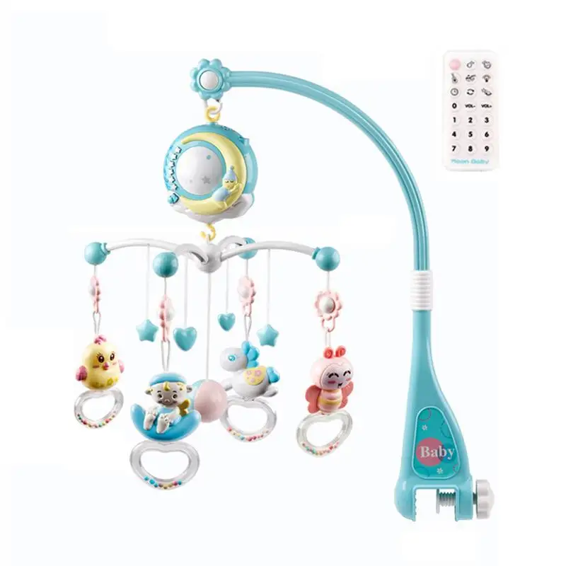 

Crib Mobile Flickering Crib Mobile For Girls With Night Light Pack And Play Mobile Star Projection 360 Baby Soothing Toys 150