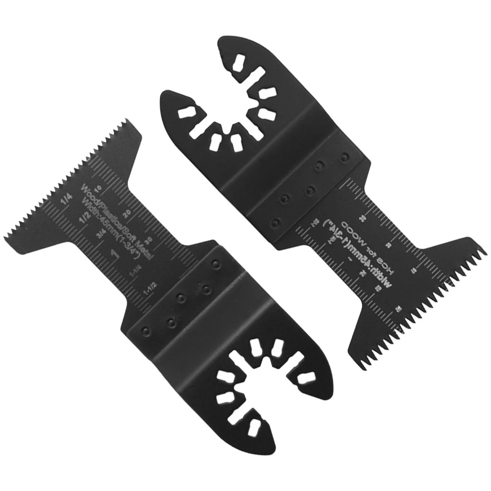 

1/2Pcs Oscillating Multitool Blade Quick Release Saw Blade Fine Coarse Tooth For Bosch Fein Multimaster Einhell Erbauer Makita