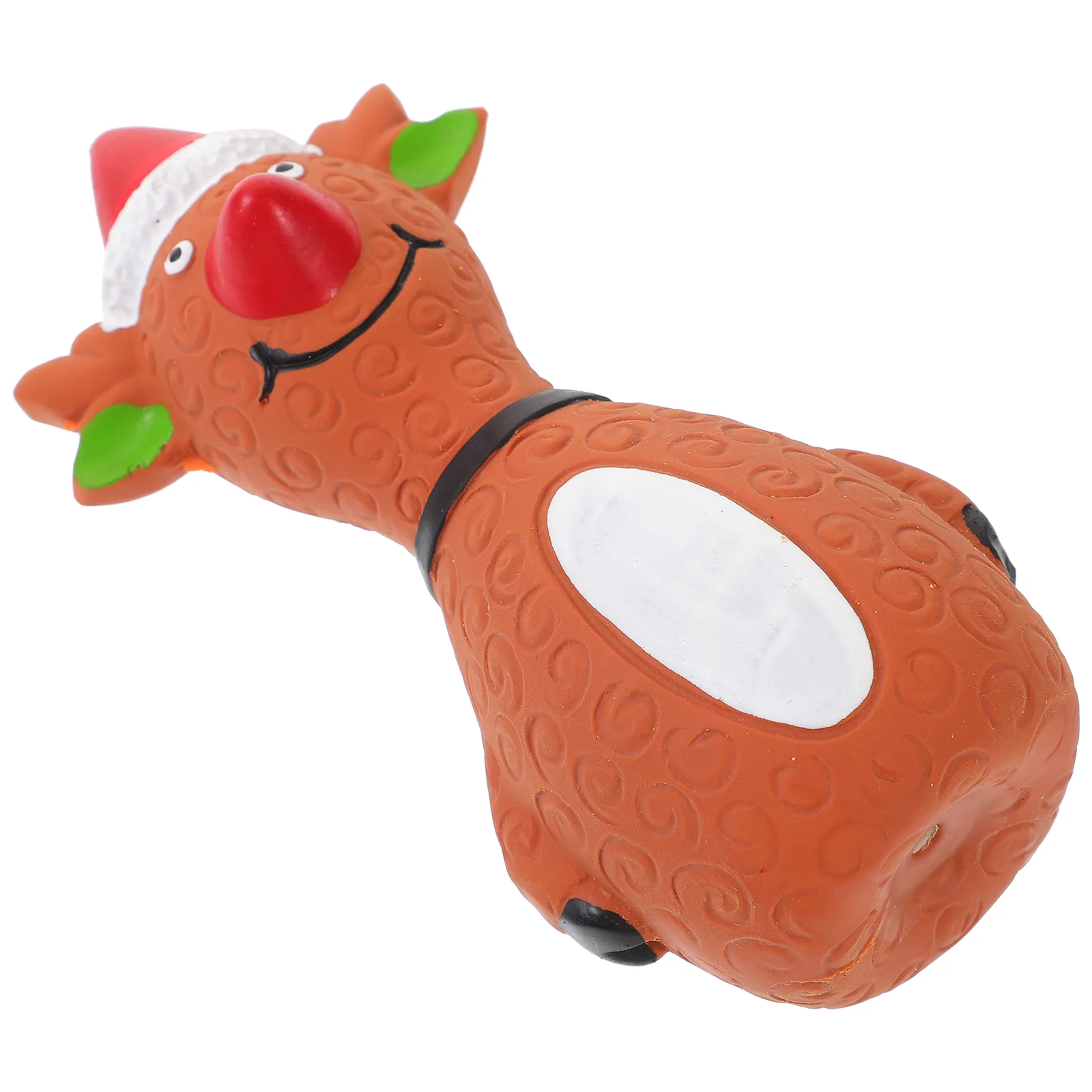

Christmas Squeaky Pet Toy Elk Interactive Squeaky Dog Plaything Puppy Chew Toy