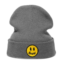 unisex autumn and winter mens and womens warm knitted hats outdoor windproof woolen hats caps casual hats small caps