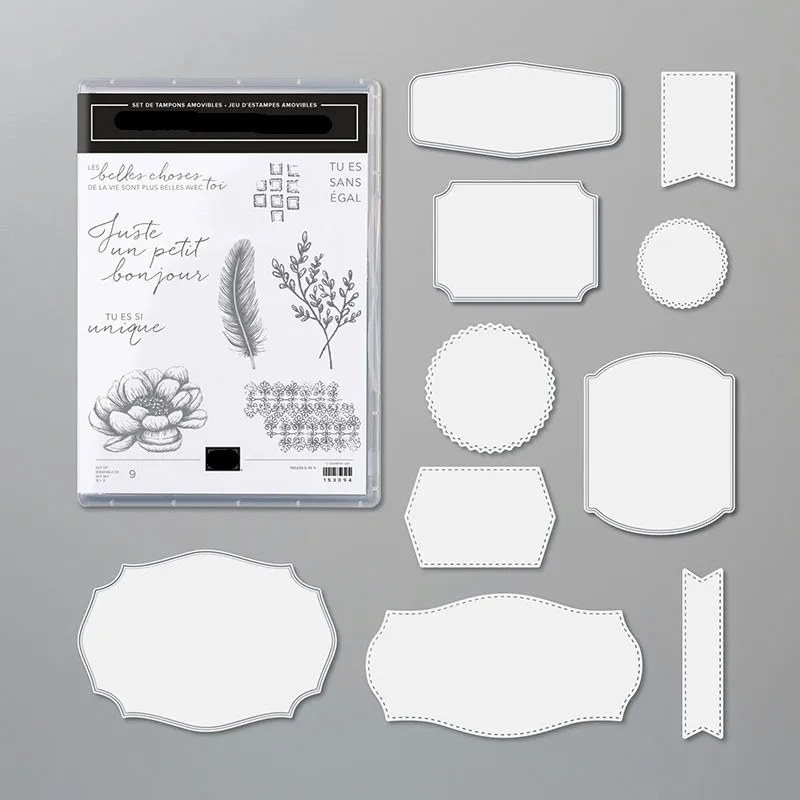 

IN GOOD TASTE Metal Cutting Dies and Stamps Stencils For Scrapbooking Stencil Album Paper DIY Gift Card Decoration Embossing