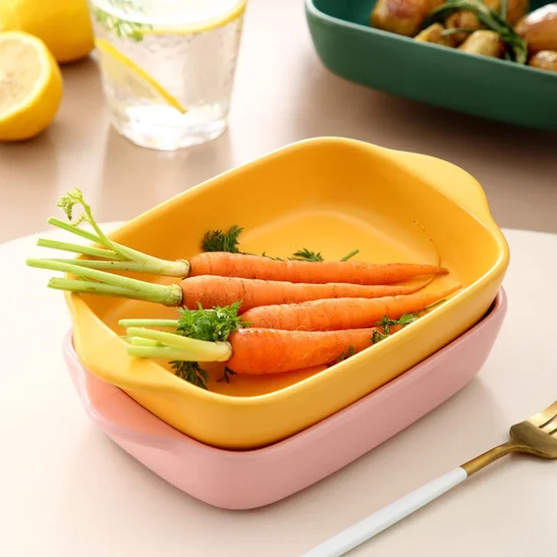 Фарфоровая противень для выпечки