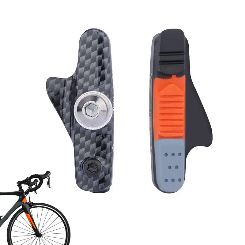 

Brake Shoes Pads For Bike Road Mountain Cycle Bicycle Rubber Universal Brake Blocks Shoes Road And Mountain Bicycle Brake Pads