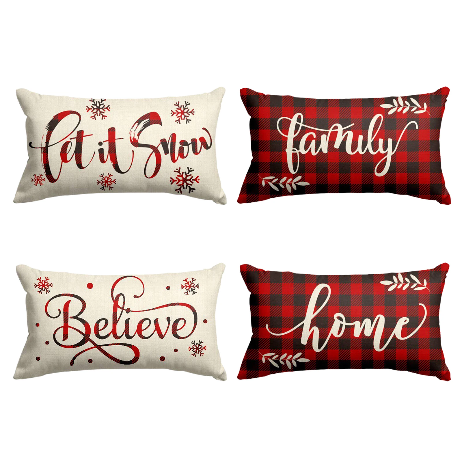 Рождественская наволочка для кровати, наволочки, наволочки для подушек ...