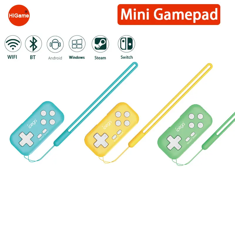 

Мини-контроллер IPEGA, для Switch, PS3, ПК на базе Android, шести-осевой вибрации, портативная ручка