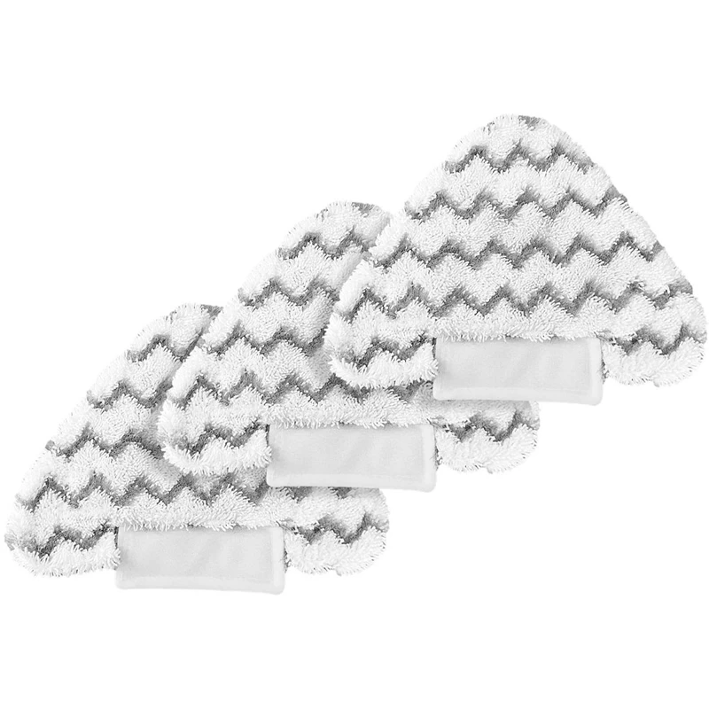 3Pcs Washable Microfiber Steam Mop Pads Cleaning Replacement For Shark Lift-Away S3973D S5003D S6001 S6002