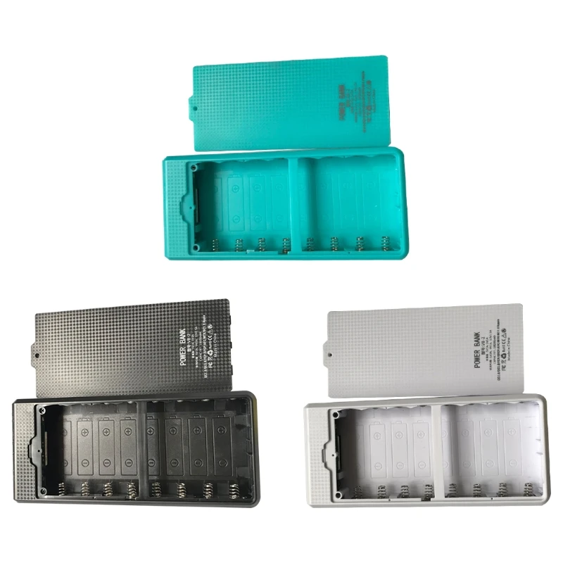 

QC3.0 8x18650 Аккумуляторы DIY коробка держатель для быстрой зарядки для Shel