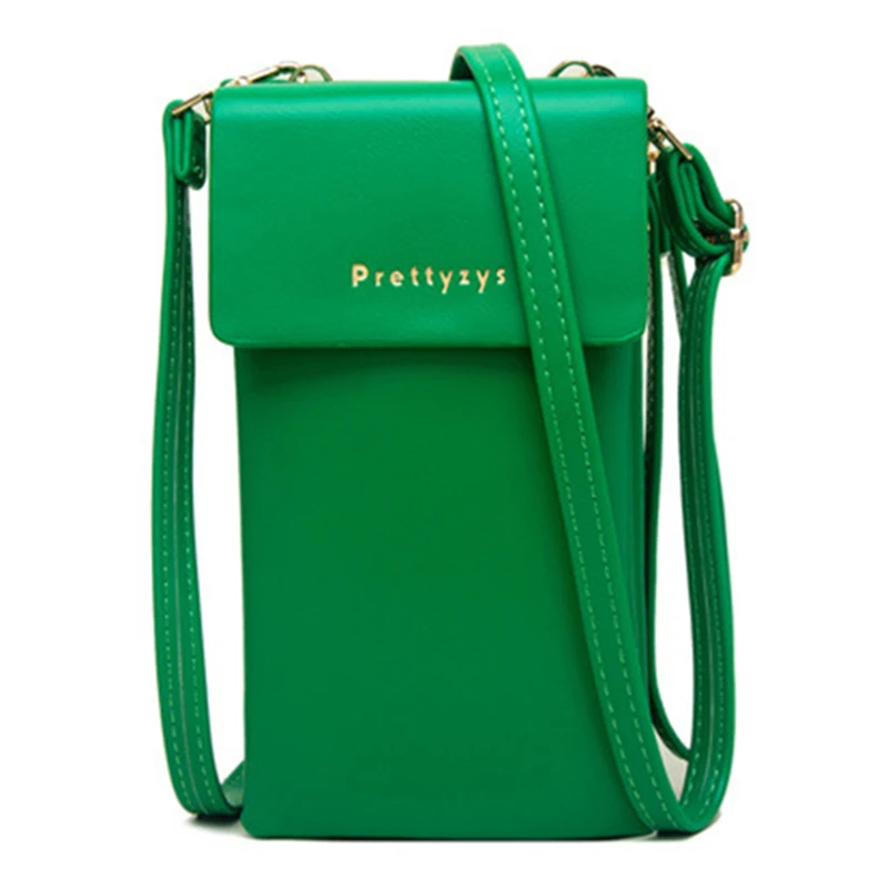 

Luxury 2023 Brand Small PU Leather Colorful Crossbody Bag for Woman Fashion Cute Phone Shoulder Bags Mini Handbag Kawaii Purses