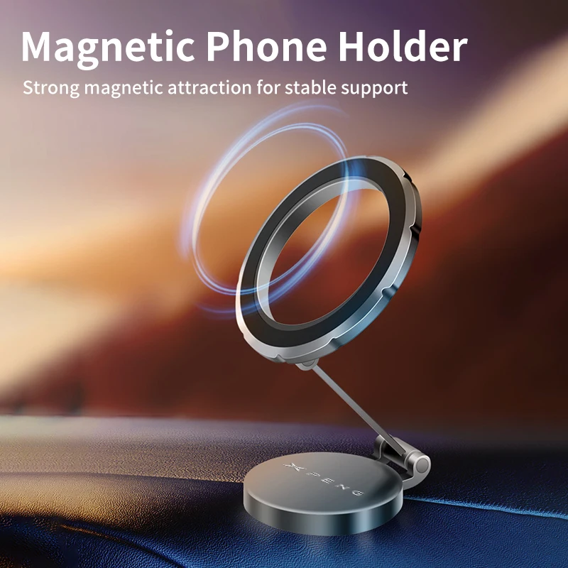 Автомобильный магнитный держатель для телефона GPS навигация устройство хранения