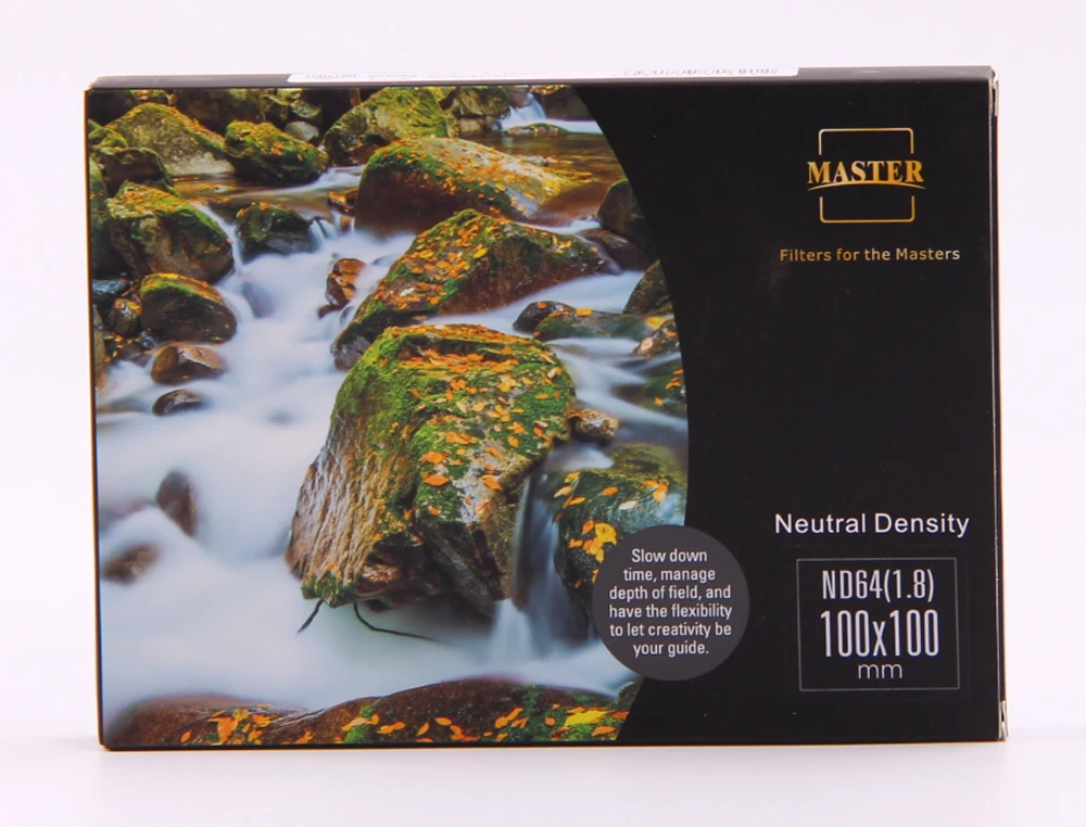 Benro Master 100X100mm нейтральная плотность ND 16 64 256 1000 Квадратный фильтр 1 8 3 0 Оптический