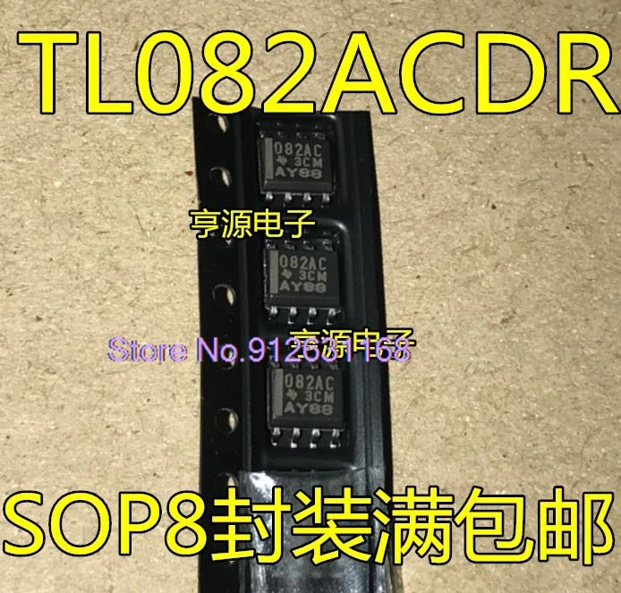 (10 шт./партия) 082AC TL082AC TL082ACDR TL082ACDT SOP8