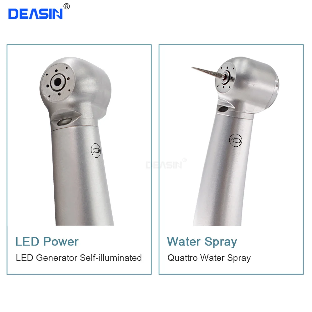 Высокоскоростной оптоволоконный наконечник воздушной турбины Den Tal для