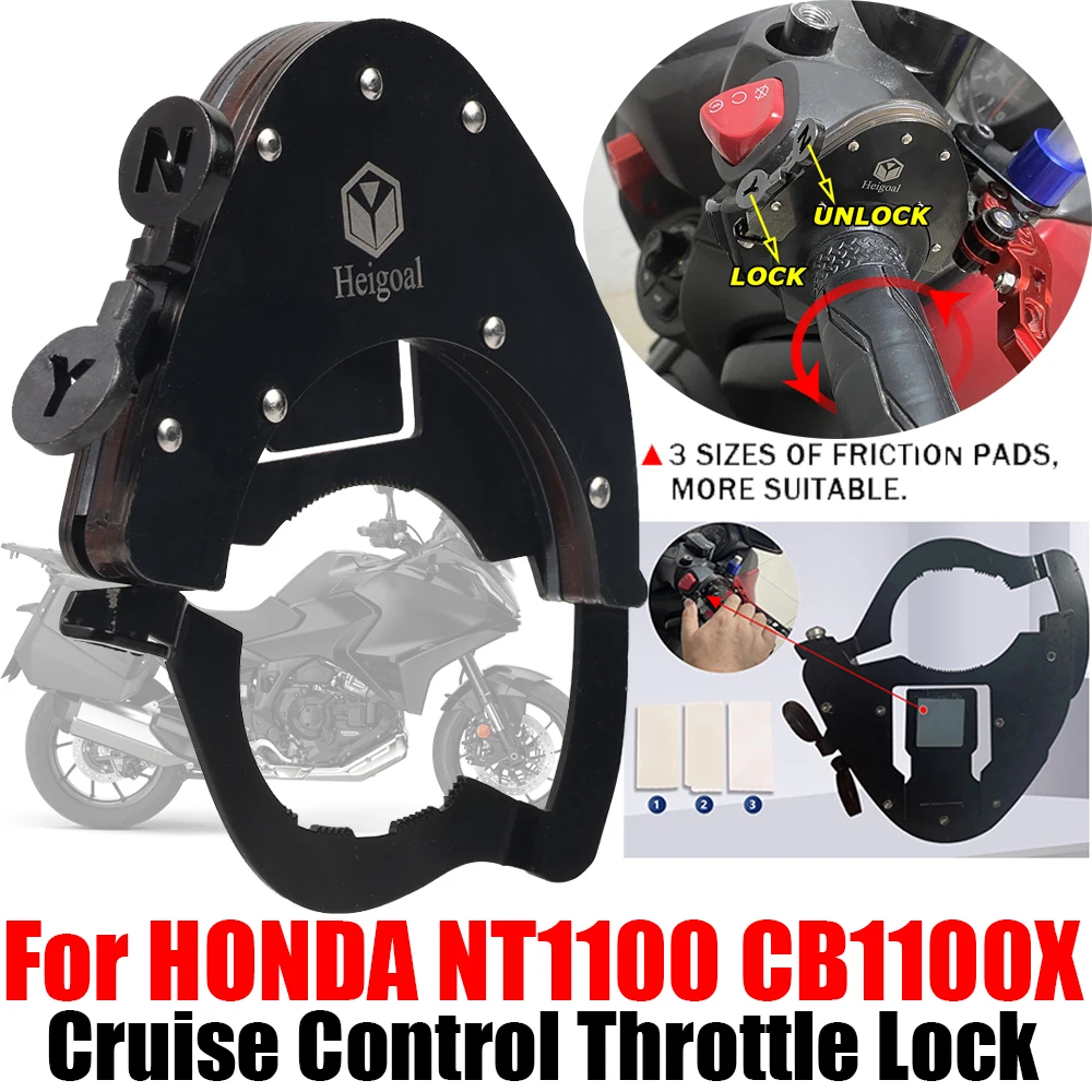 

For HONDA NT1100 NT 1100 CB1100X CB1100 CB 1100 X CB 1100X Accessories Cruise Control Motorcycle Handlebar Throttle Lock Assist