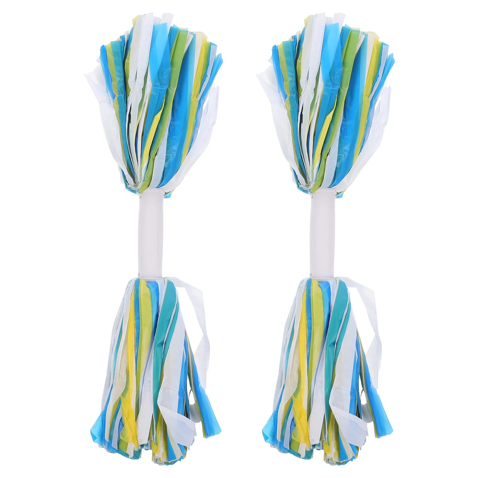 

2 Pcs Cheerleading Prop Outdoor Cheerleader Decorative Pom Poms Ballpit Balls Conductor Small Delicate Cheering Pompom