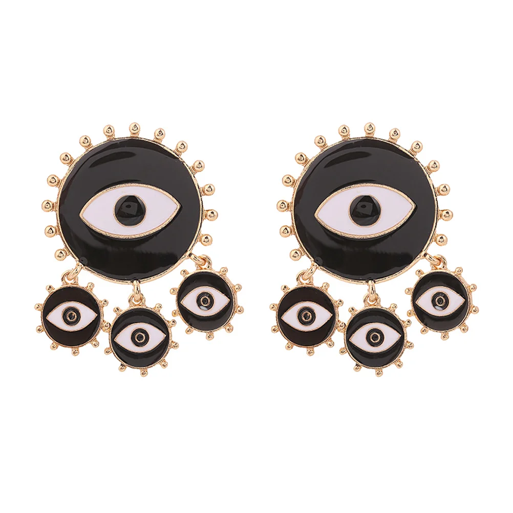 

1 Pair Decorative Eye Shaped for Woman (Black)