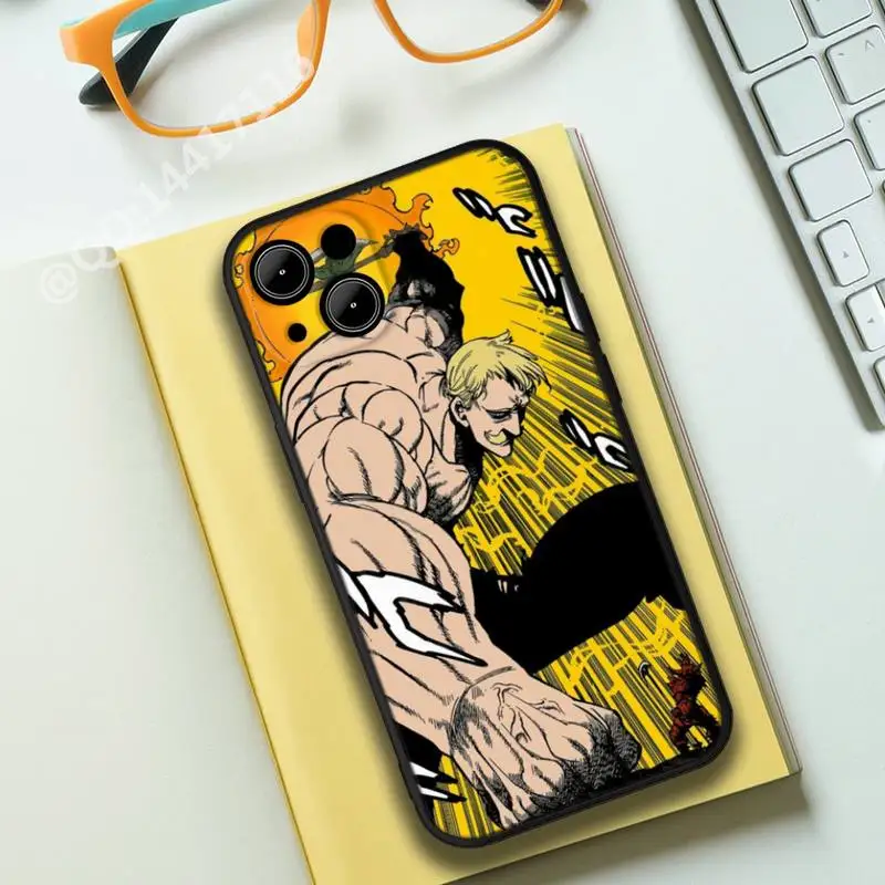 Чехол Escanor Seven при смертных грехах для телефона iphone 13 pro 12 11 Pro Max X XR Mini XS 7 8 6s plus SE 2020