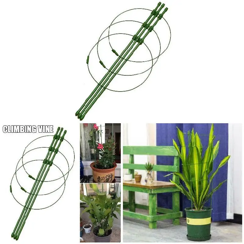 

Climbing Plant Support Cage Garden Trellis Flowers Stand Rings Tomato Support Durable Garden Plant Climbing Plant Support