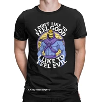 men i like to feel evil he man and the masters of the universe lovers tshirt cotton tops funny tee aesthetic camisas t shirt