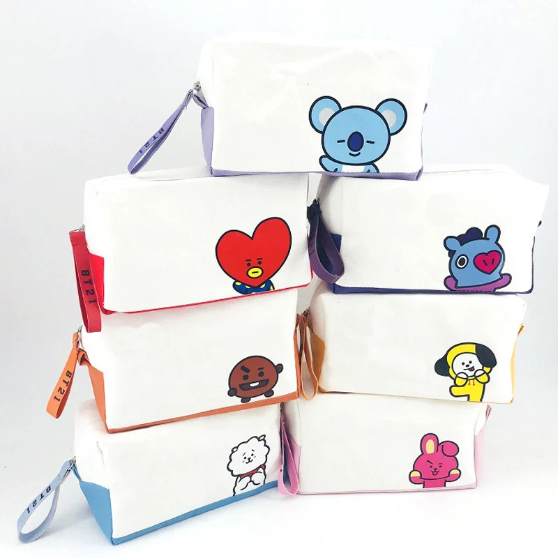 

Kawaii Pencil Case Kpop Cartoon Animal School Pencil Box Pencil Case Pencil Bag for Girls Korean School Stationery Art Supplies