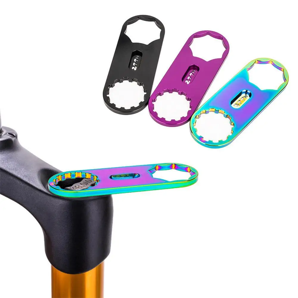 

Гаечный ключ с передней вилкой и наплечной крышкой, амортизатор, алюминиевый сплав, инструмент для ремонта велосипеда, инструменты для удал...