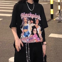 kchy hip hop t shirt women and men unisex harajuku plus size dark style short sleeved top 2022 summer new hot sale