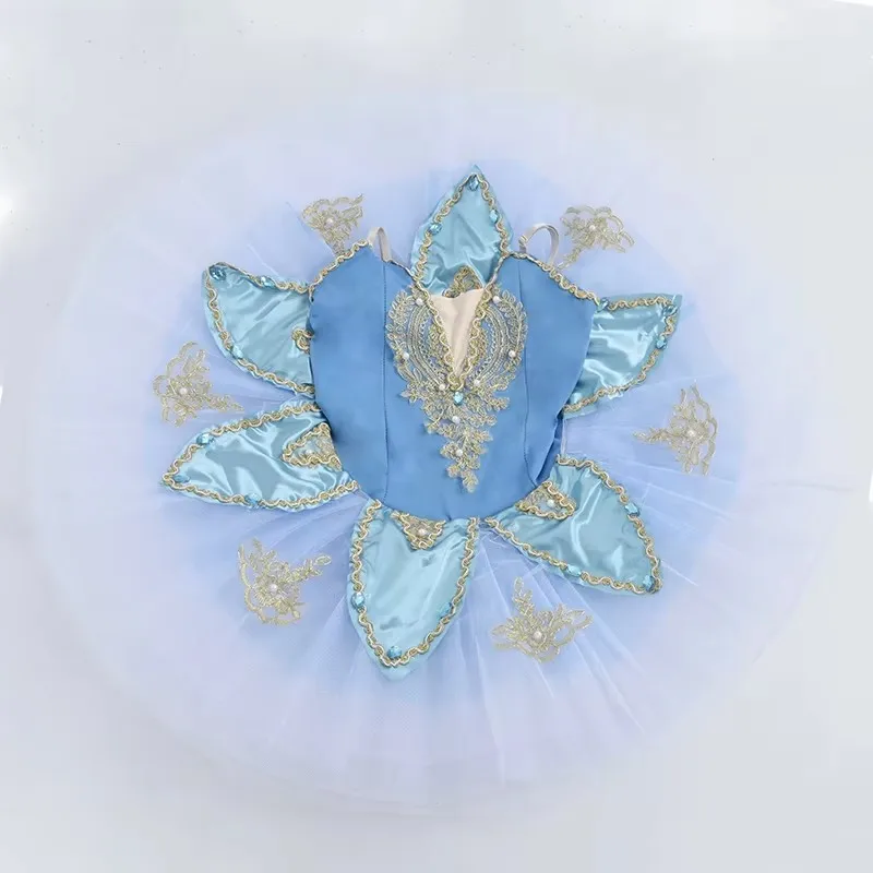 Блинная пачка детский танцевальный костюм балетное платье праздничное балерины