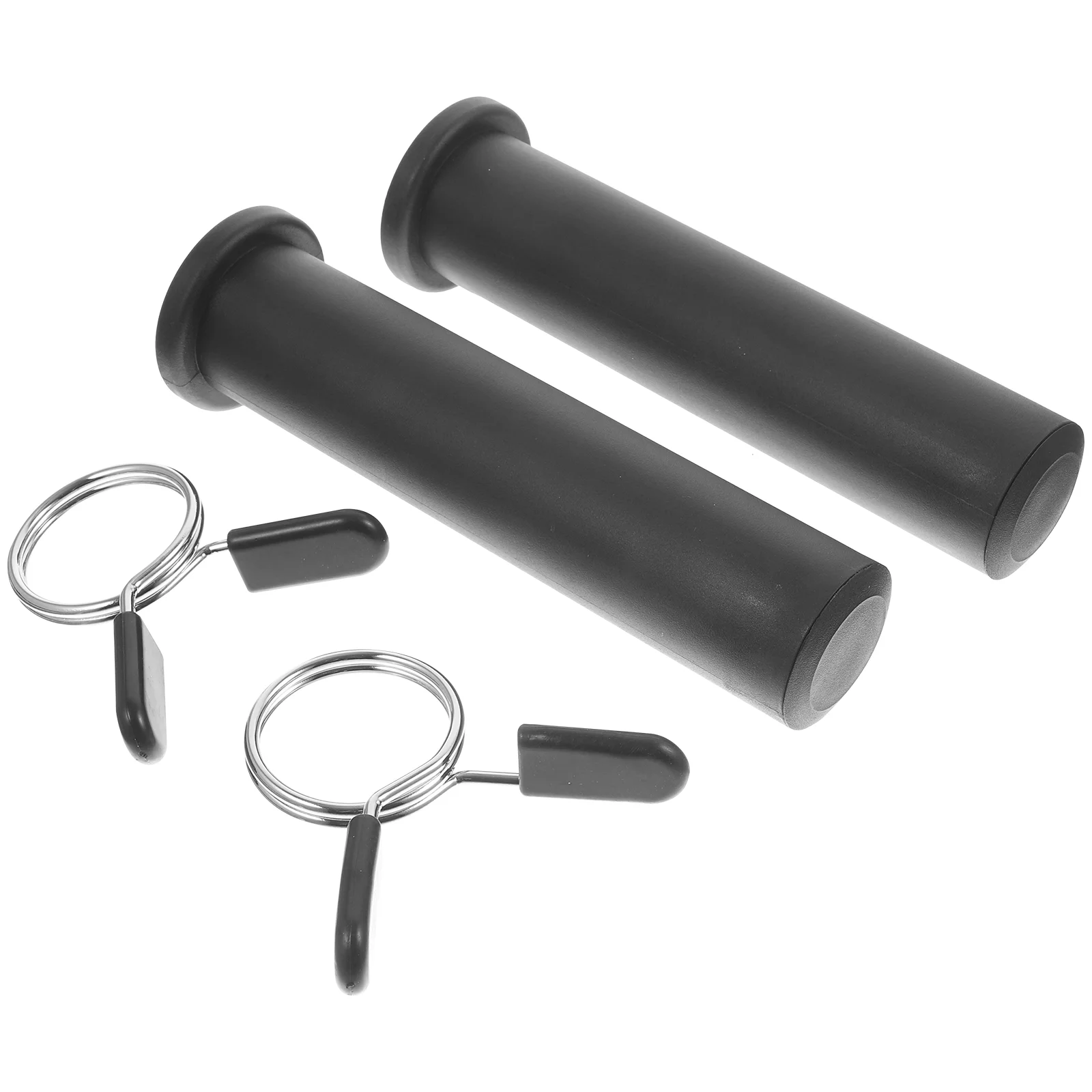 

Grip Barbell Handle Dumbbell Anti Rod Weight Bar Gym Grips Skid Cover End Slide Handlebar Clamps Sleeve Collars Workout