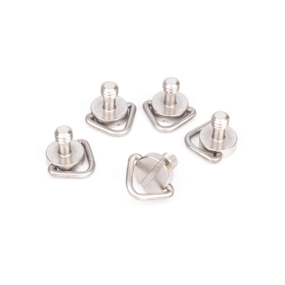 Быстросъемная площадка для штатива камеры с винтовым кольцом-болтом 1/4 дюйма