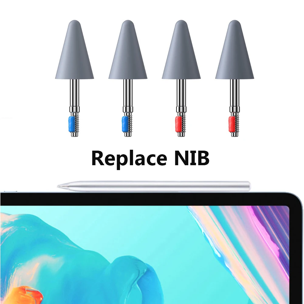 

2/4pcs Replacement Tips Compatible for Huawei M-Pencil Rubber Removal Tool Tablet Touch Stylus Pen Nib Tips Parts