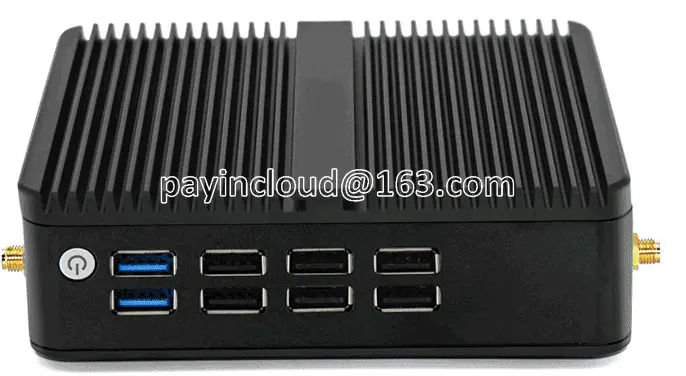 

Мини-компьютер промышленный J6412 с низким энергопотреблением, 8usb
