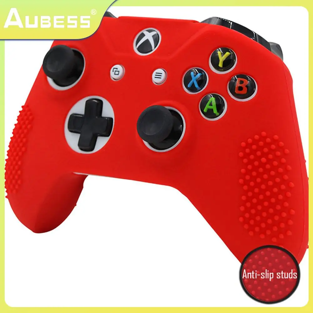 

Silica Gel Easy To Clean Solid Color Case Wear-resistant Gamepad Case Feel Good Handle Cover High Temperature Resistance Soft