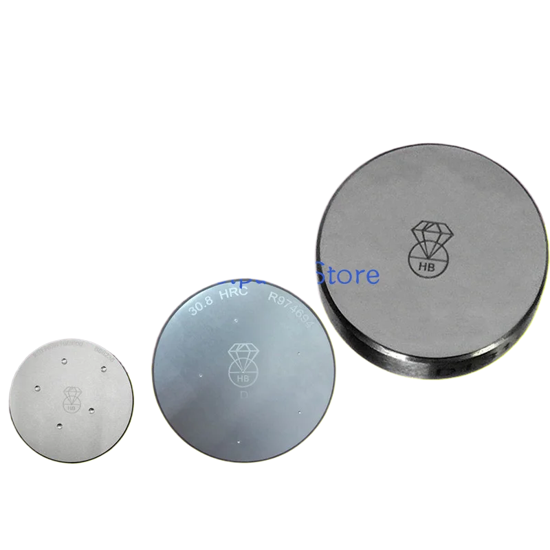 Твердомерный блок Rockwell HRC Diamond HRB Калибровочный блок Huayin Стальной шар Алмазный индикатор HRA Твердомер Стандартный блок