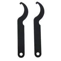 honhill 2pcs metal motorcycle tool shock absorber suspension tools c spanner wrench hand tool hook for atv quad dirt pit bike