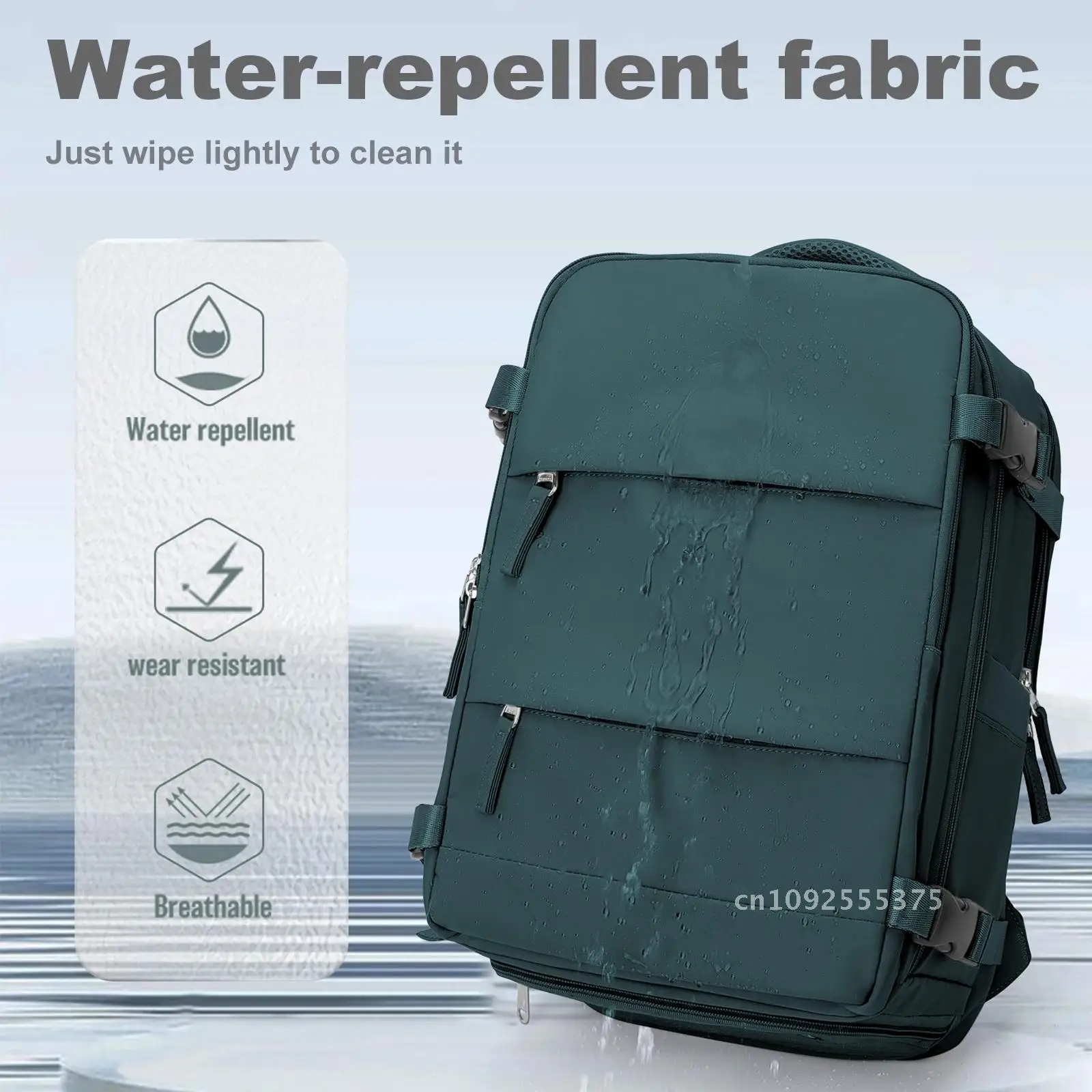 Фото Рюкзак Easyjet Cabin Bag 45x36x20, 40x20x25 Ryanair Carry-Ons, женский/мужской дорожный рюкзак для самолета, рюкзак для ноутбука размера кабины №4