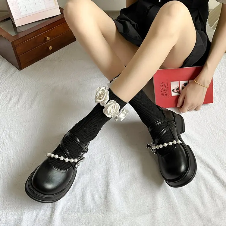 Женские повседневные туфли на платформе искусственная кожа толстая подошва