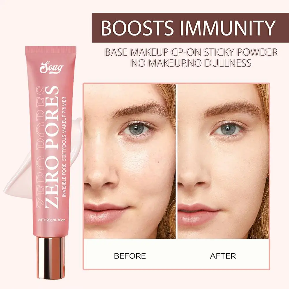 Новая основа под макияж кремовый праймер для лица невидимые поры легкая отделка