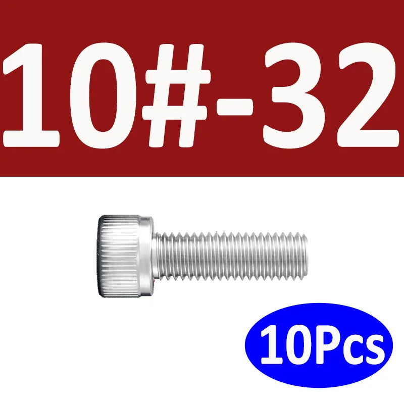 

UNF США Стандартная Шестигранная головка винты 304 из нержавеющей стали Болт с тонкой резьбой 0 #-80 2 #-56 4 #-40 6 #-32 8 #-32 10 #-24 10 #-23