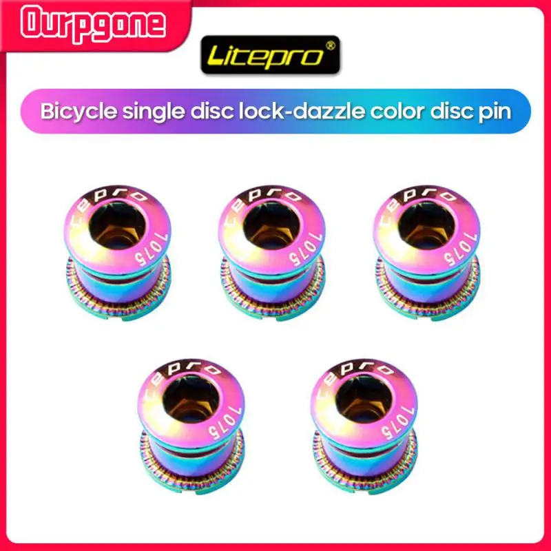 

Crankset Bicycle Crank Super Light Mtb Road Bike Aluminum Alloy 7075 T8.5 Bicycle Chainwheel Bolts For Crankset Bicycle Parts